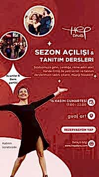 Etkinlik afişi